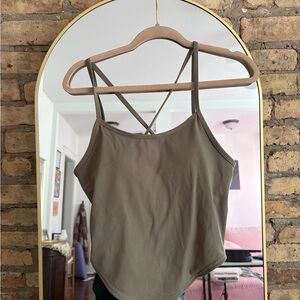 Free People movement green tank
